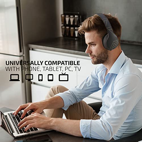 PowerLocus P6 Wireless Over-Ear Headphones with Bass