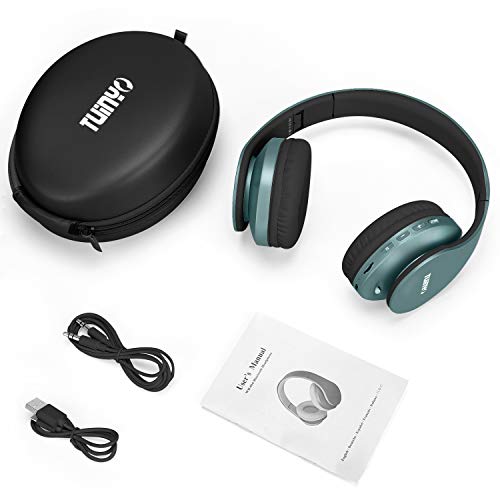 TUINYO Wireless Over-Ear Bluetooth Headphones with Microphone