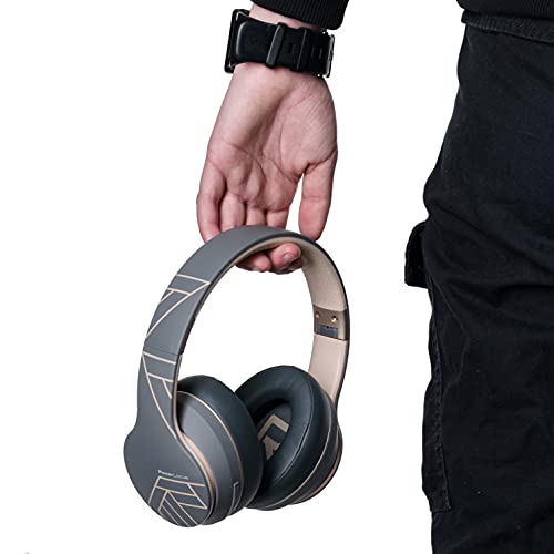 PowerLocus P6 Wireless Over-Ear Headphones with Bass