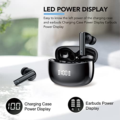 Active Noise Cancelling Wireless Earbuds with Deep Bass