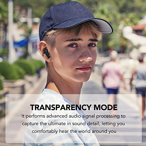 Active Noise Cancelling Wireless Earbuds with Deep Bass