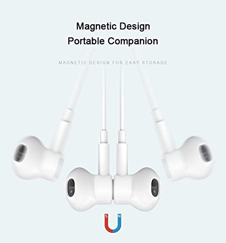 In-Ear Wired Headphones with Microphone and Volume Control