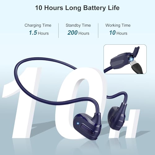 Giveet Open-Ear Bluetooth Sport Headphones with Mic