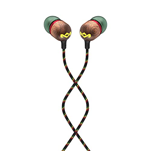 Smile Jamaica In-Ear Headphones - Sustainably Crafted, Eco-Friendly, Isolating