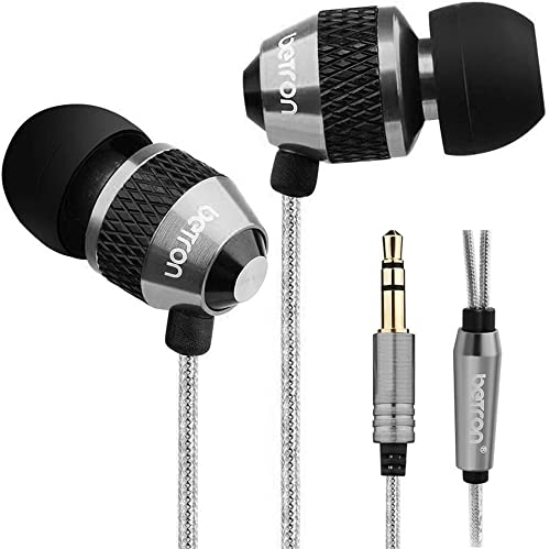 Betron B25 Noise-Isolating In-Ear Headphones - Black