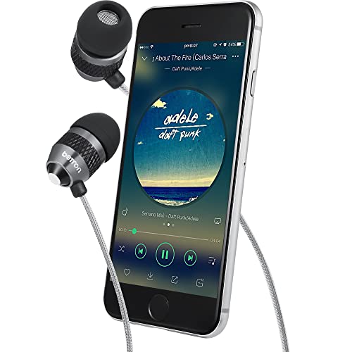 Betron B25 Noise-Isolating In-Ear Headphones - Black