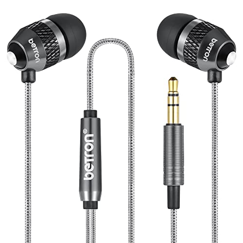 Betron B25 Noise-Isolating In-Ear Headphones - Black
