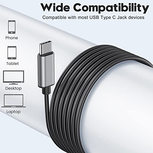 USB-C Earbuds with Mic and Volume Control