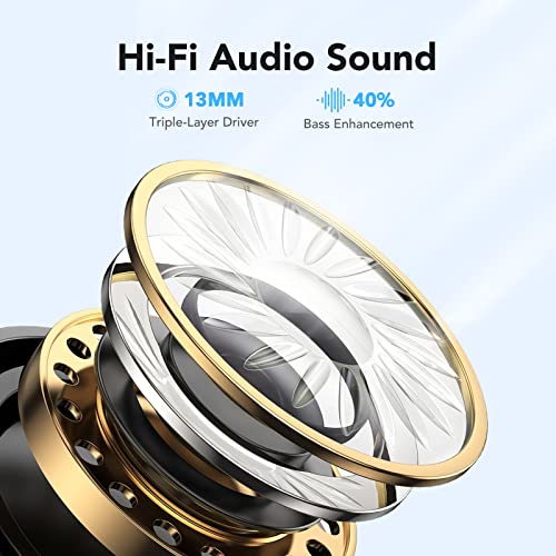 Bluetooth Wireless ANC Headphones with Clear Calls