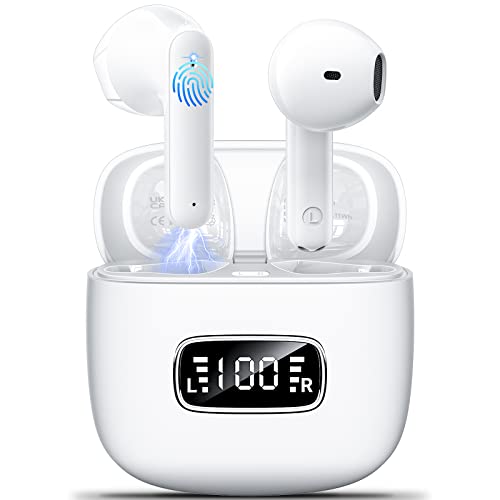 Bluetooth 5.3 Wireless Earbuds with Noise Cancelling