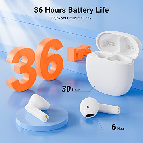 Bluetooth 5.3 In-Ear Headphones with Noise Cancelling