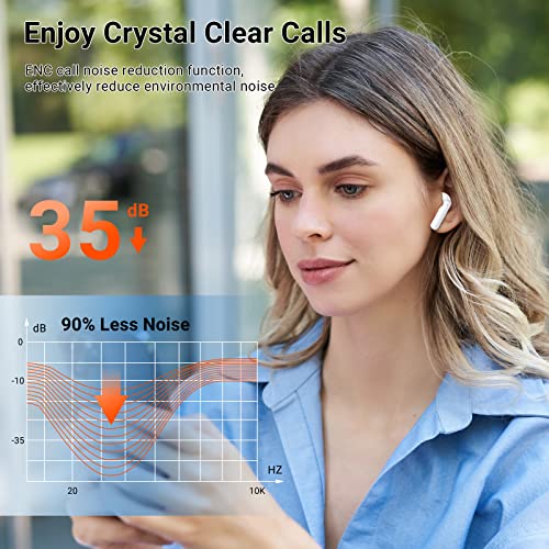 Bluetooth 5.3 In-Ear Headphones with Noise Cancelling