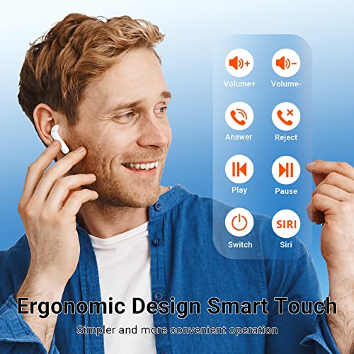 Bluetooth 5.3 In-Ear Headphones with Noise Cancelling