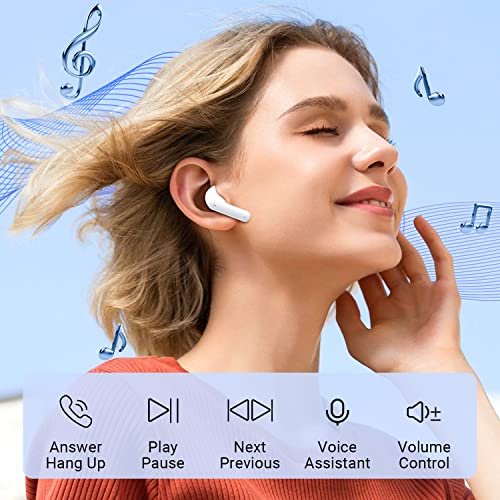 Bluetooth 5.3 Wireless Earbuds with Noise Cancelling