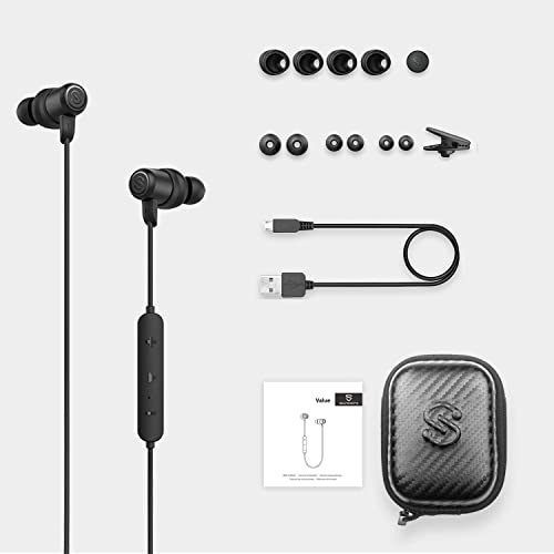 SoundPEATS Waterproof Bluetooth Earbuds with Mic