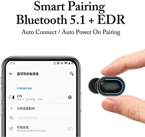 Wireless Earbuds with LED Display and HD Sound