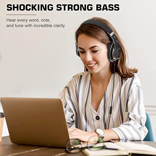 Prtukyt 6S Wireless Over Ear Headphones - HiFi Sound