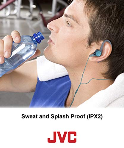 JVC HA-ECX20-E Sports In-Ear Headphones - White