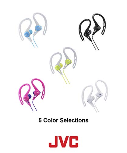 JVC HA-ECX20-E Sports In-Ear Headphones - White