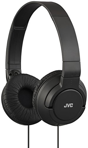 JVC Lightweight Bass Over-Ear Headphones - Black