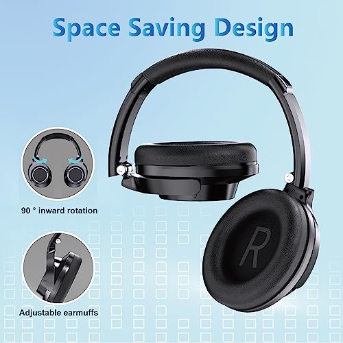 9S Wireless Bluetooth Headphones with 60-Hour Playtime