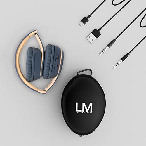 Louise&Mann Bluetooth Over-Ear Wireless Headphones