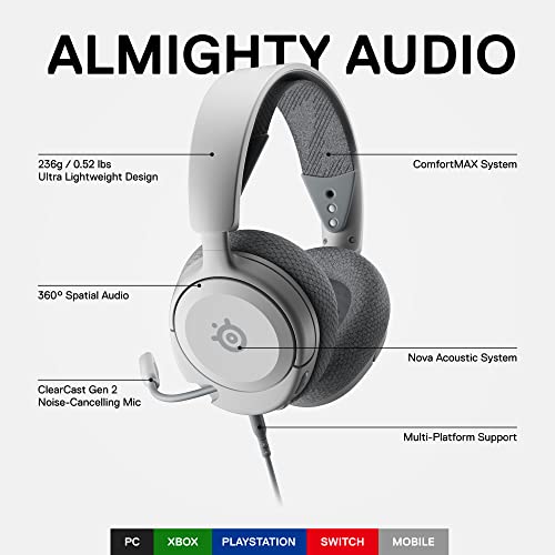 SteelSeries Arctis Nova 1 Multi-System Gaming Headset