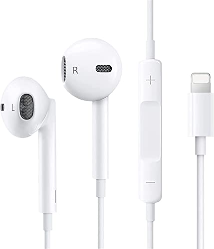 Wired Stereo Headphones with Mic for iPhone