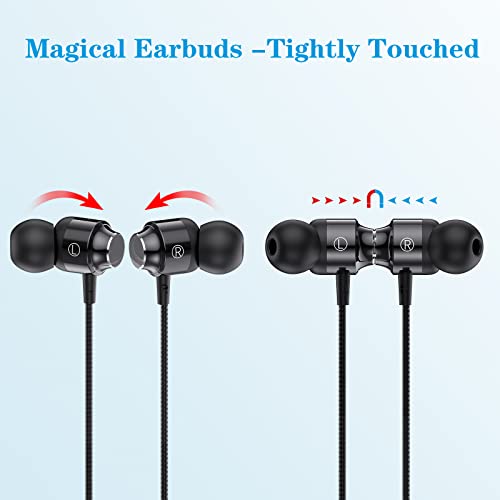 Wired In-Ear Headphones with Microphone and Bass