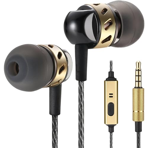Betron AX5 In-Ear Headphones with Microphone - Black