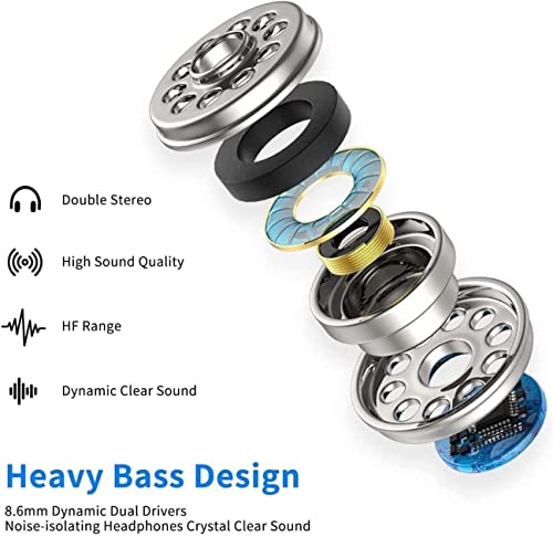 Wired Stereo Headphones with Mic for iPhone