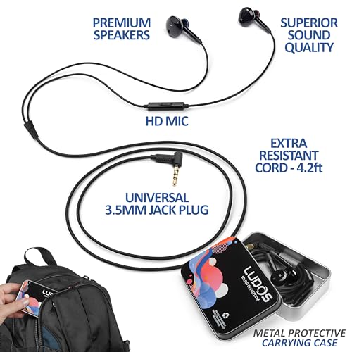 LUDOS NOVA Wired In-Ear Headphones with Microphone