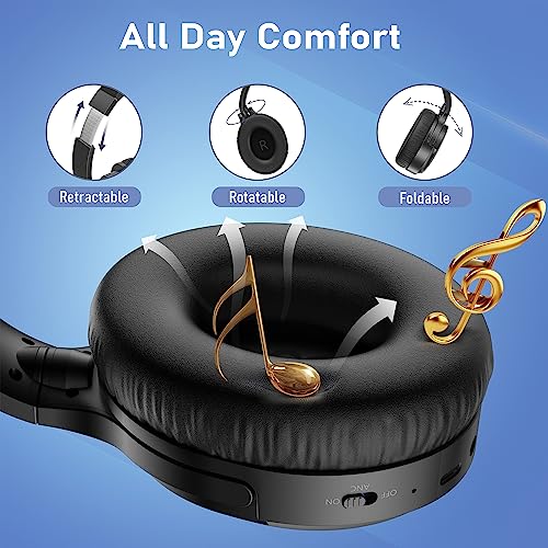 Falebare Wireless Active Noise Cancelling Headphones