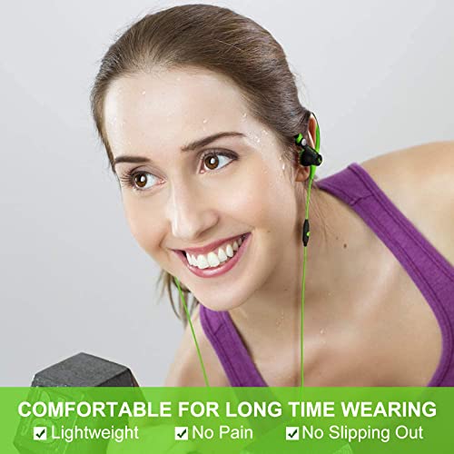 Mucro Sweatproof Sports Earbuds with Microphone