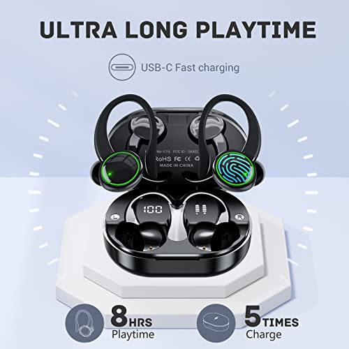 AOTONOK Wireless Bluetooth Earbuds with Touch Control
