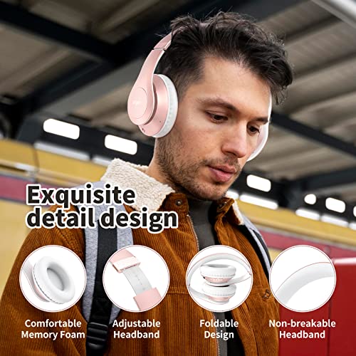 Uliptz Wireless Bluetooth Headphones - 65H Playtime