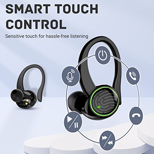 AOTONOK Wireless Bluetooth Earbuds with Touch Control