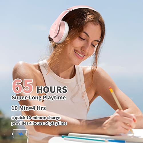 Uliptz Wireless Bluetooth Headphones - 65H Playtime