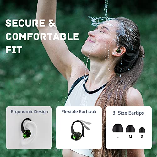 AOTONOK Wireless Bluetooth Earbuds with Touch Control