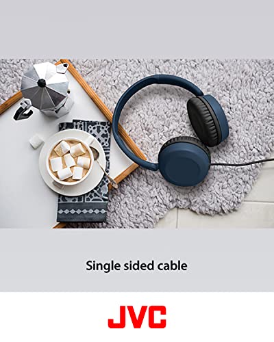 HA-S31M Foldable Lightweight On-Ear Headphones, Black