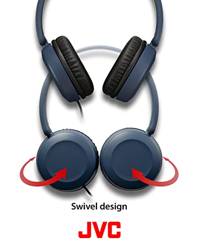 HA-S31M Foldable Lightweight On-Ear Headphones, Black