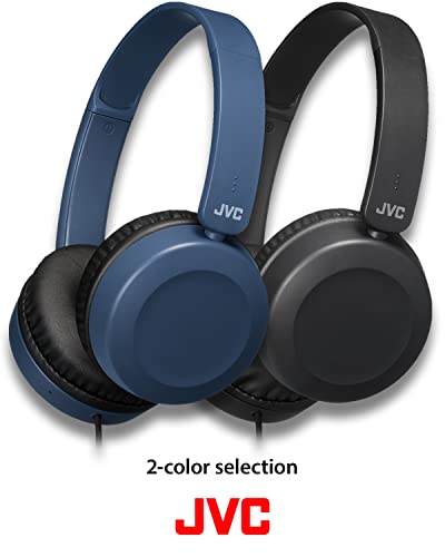 HA-S31M Foldable Lightweight On-Ear Headphones, Black