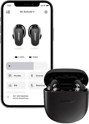 Bose QuietComfort II Wireless Earbuds - Black