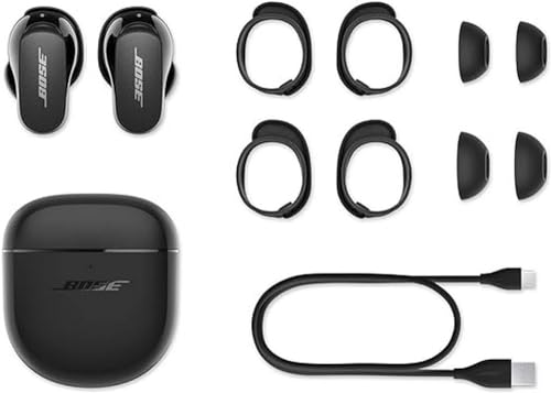 Bose QuietComfort II Wireless Earbuds - Black