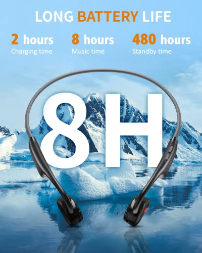 Lightweight ANCwear Bluetooth Headphones with Microphone