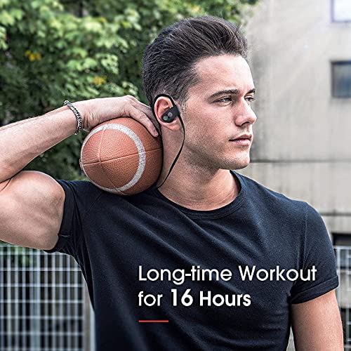 Azusky Bluetooth Earbuds: Sport, Waterproof, 16H Playtime