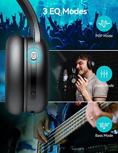 TECKNET Bluetooth Headset with AI Noise Canceling