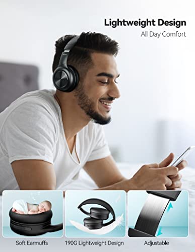 TECKNET Bluetooth Headset with AI Noise Canceling