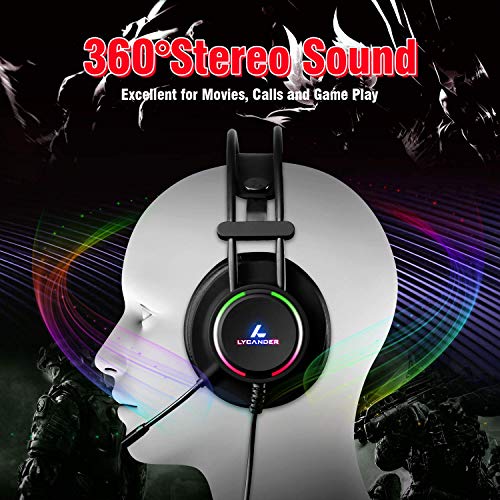 LYCANDER RGB Gaming Headset with Microphone