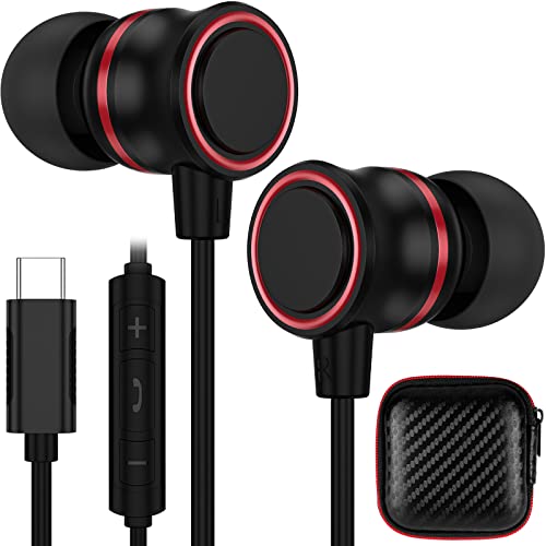 ACAGET USB-C Wired Noise Cancelling Earbuds